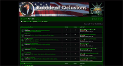 Desktop Screenshot of bubbleofdelusions.com