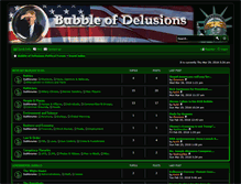 Tablet Screenshot of bubbleofdelusions.com